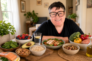 me with healthy food